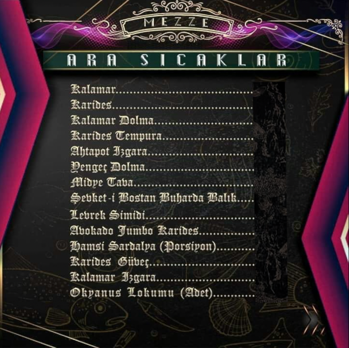 Menu Aliusta Balık Evi-1