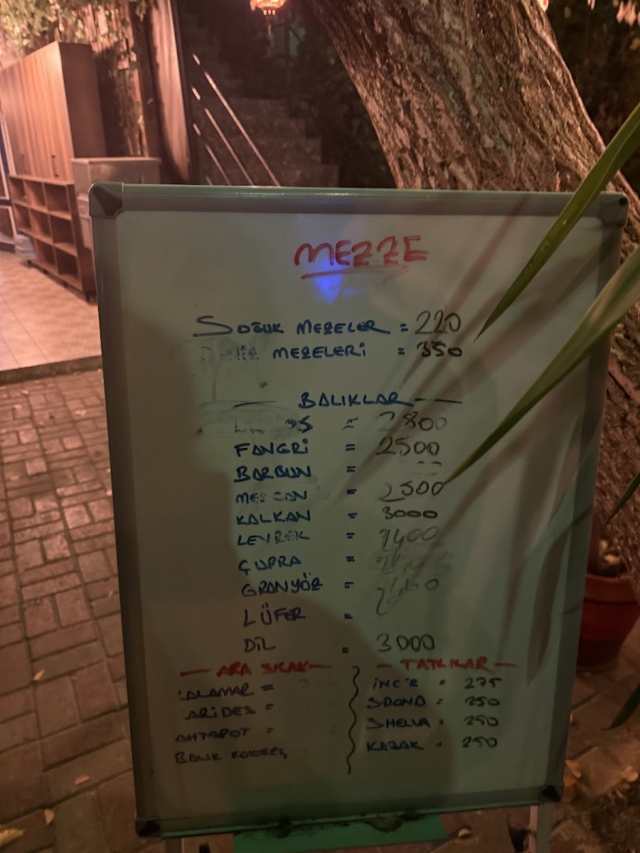 Menu Aliusta Balık Evi-6